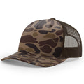 Duck Camo Richardson 112PFP Printed Five Panel Trucker Hats